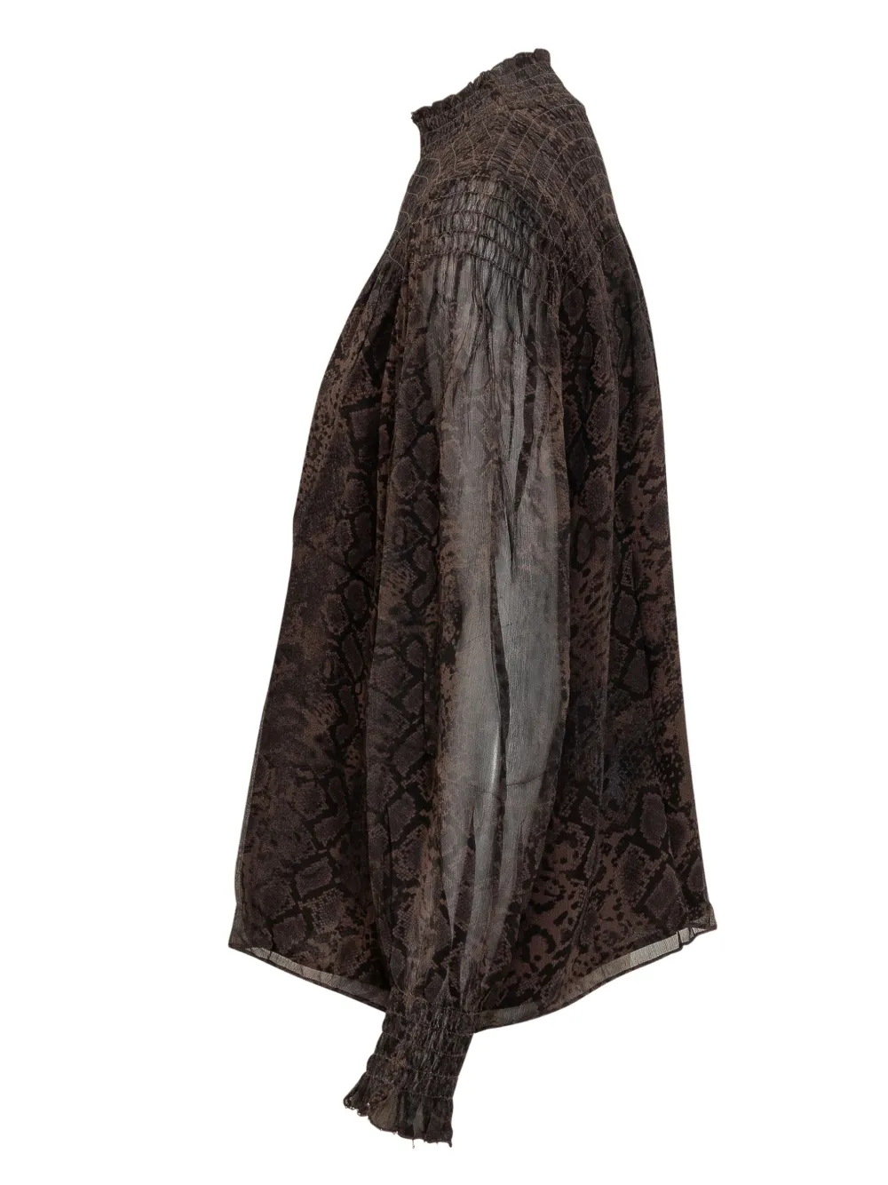 Ba&Sh Gesmockte top - Bruin