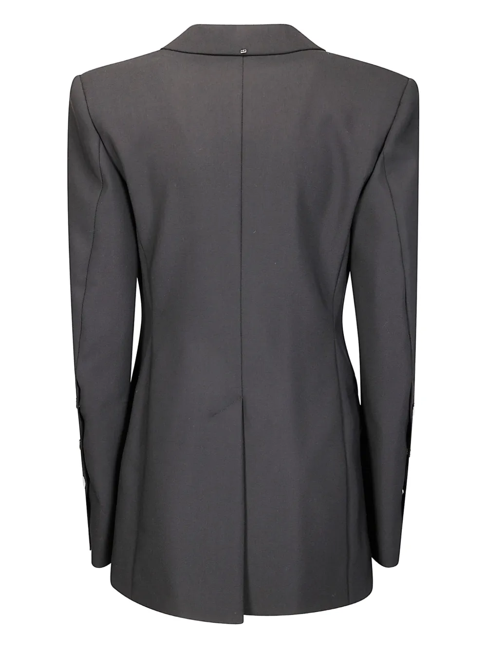 Sportmax Ranghi blazer met gekerfde revers Zwart