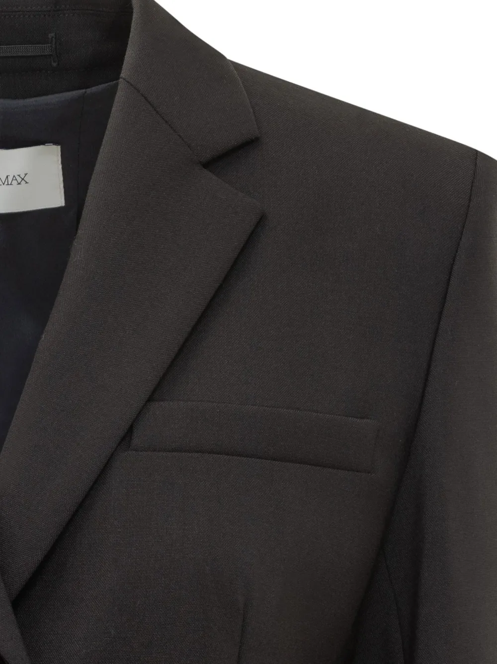 Sportmax Ranghi blazer met gekerfde revers Zwart