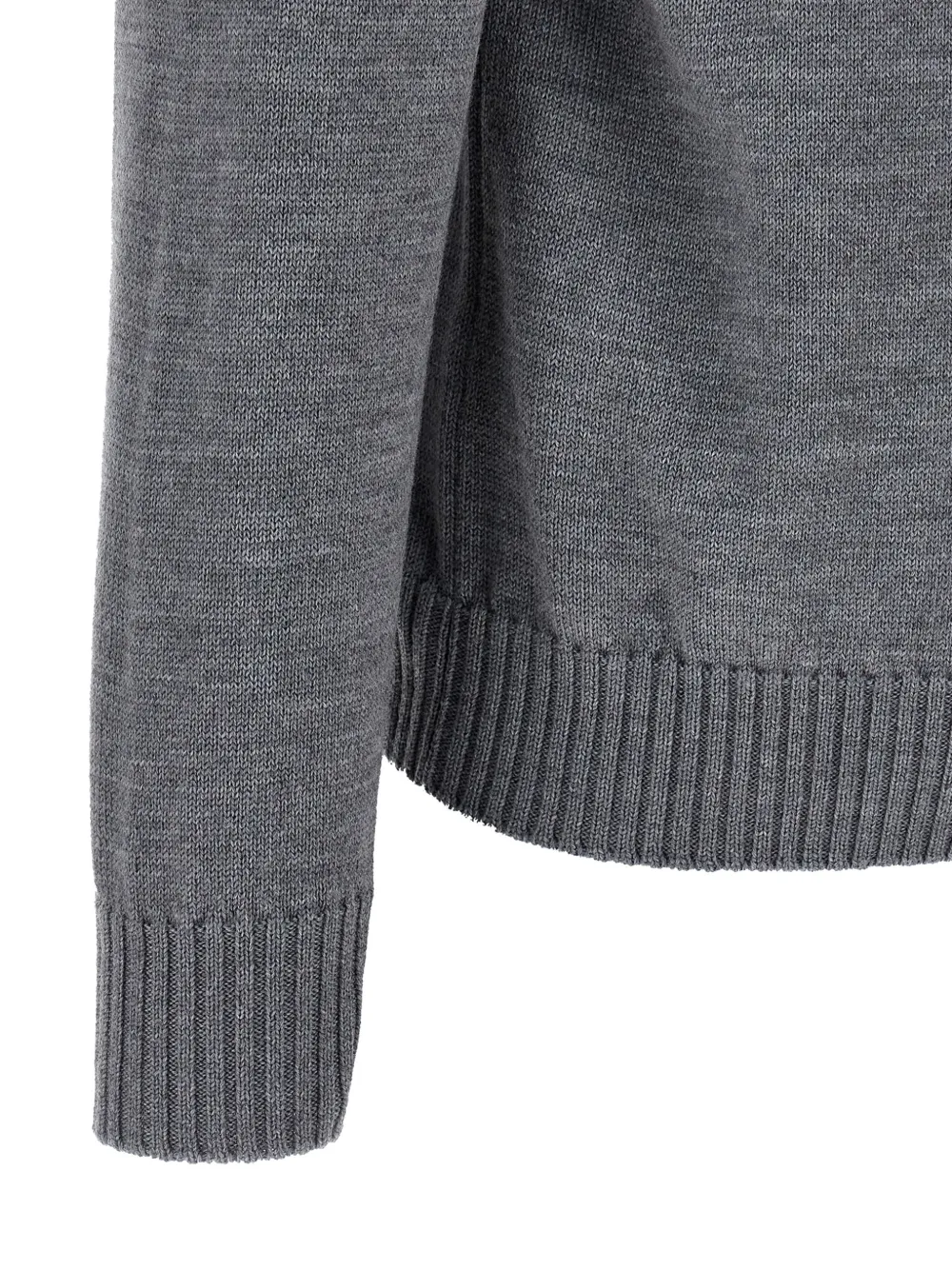 Ballantyne Merino Sweater Sweaters And Cardigans Gray In Gray