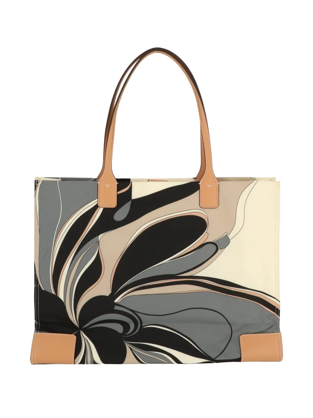 Tory Burch Shopper met grafische print - Bruin