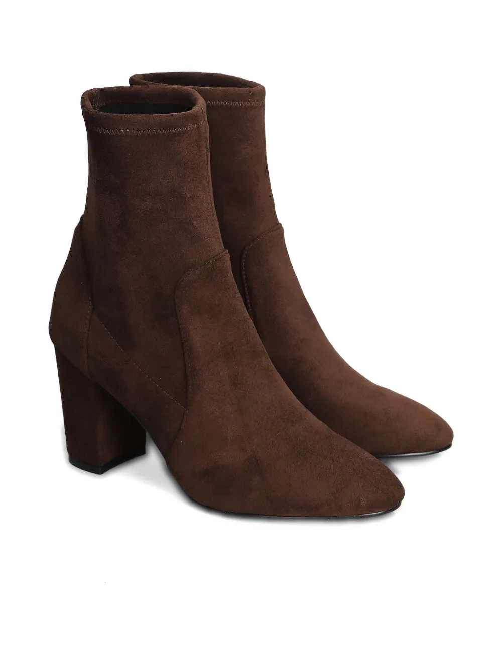 Bibi Lou Block-heel Boots In Brown