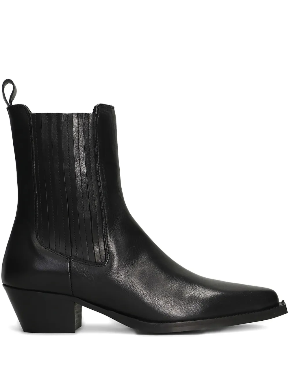 Bibi Lou Woman Ankle Boots Black Size 11 Soft Leather In Black