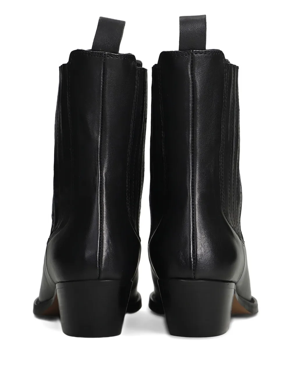 Bibi Lou Woman Ankle Boots Black Size 11 Soft Leather In Black