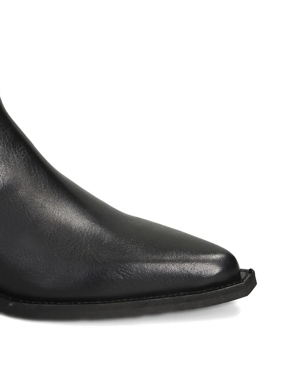 Bibi Lou Woman Ankle Boots Black Size 11 Soft Leather In Black