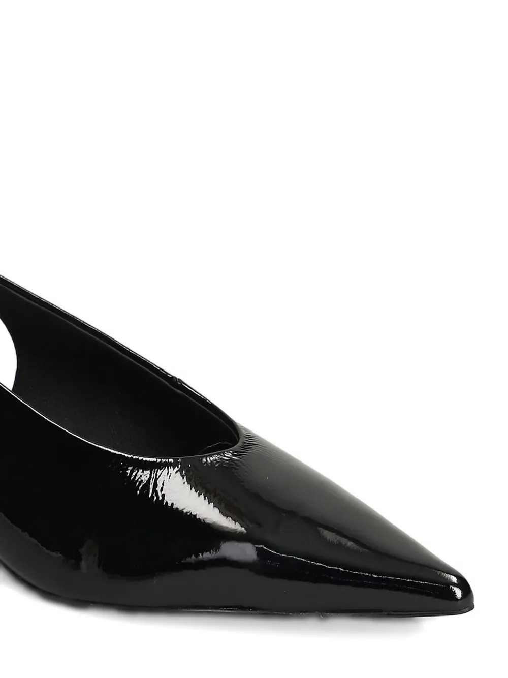 Bibi Lou 40mm Tiare Slingback Pumps In Black