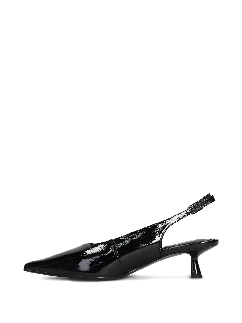 Bibi Lou 40mm Tiare Slingback Pumps In Black