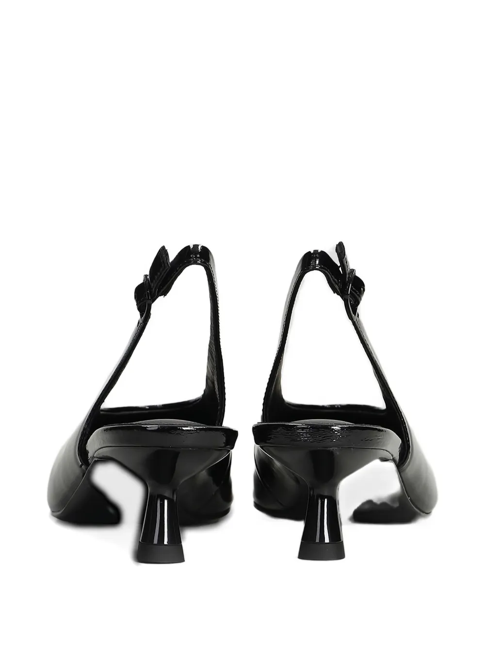 Bibi Lou 40mm Tiare Slingback Pumps In Black
