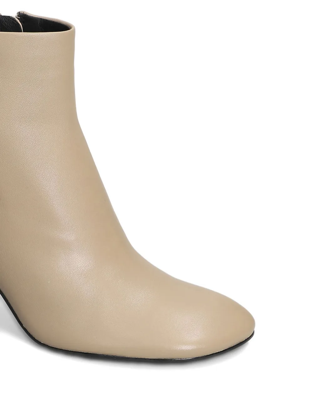 Lola Cruz 85mm Elise Boots In Neutral