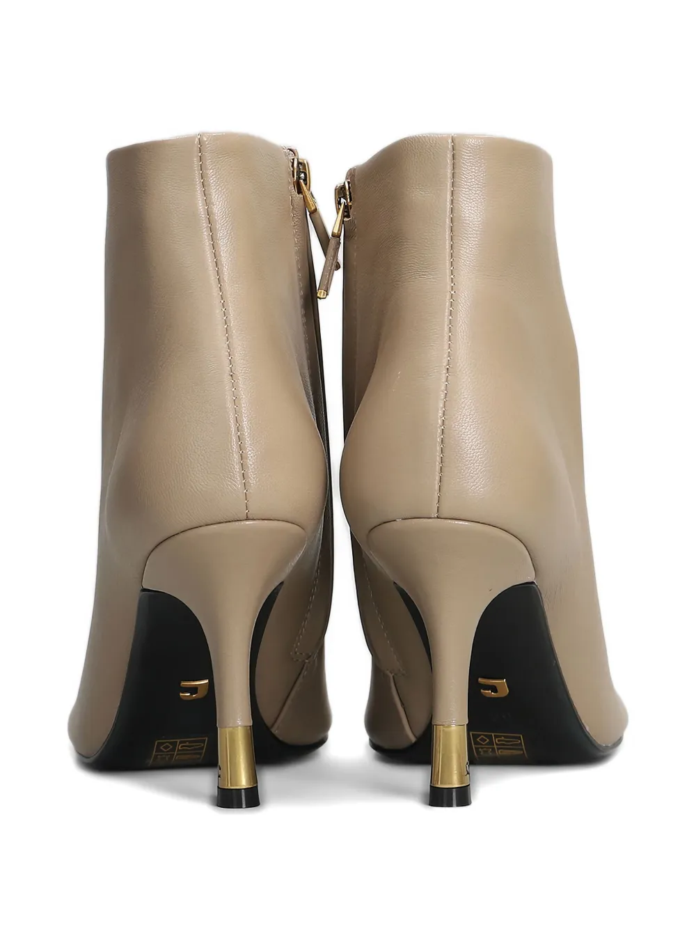 Lola Cruz 85mm Elise Boots In Neutral