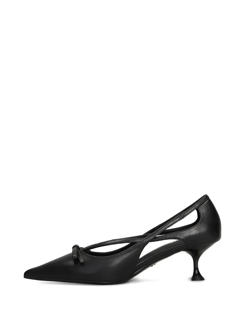 Lola Cruz 55mm Tina Pumps In Black