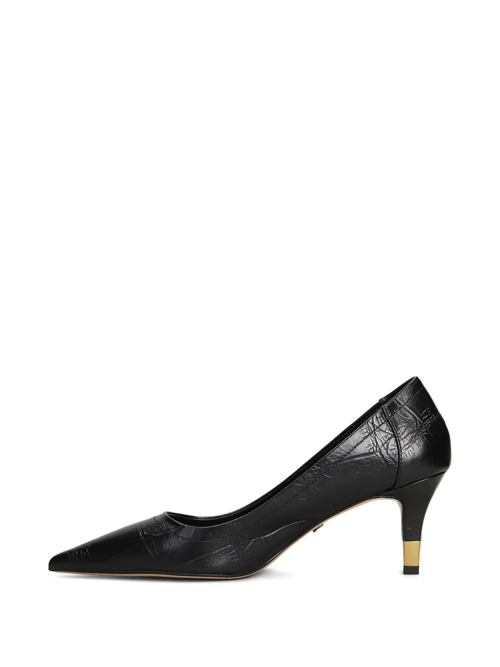 Lola Cruz 70mm Noira Pointed-toe Pumps In Black