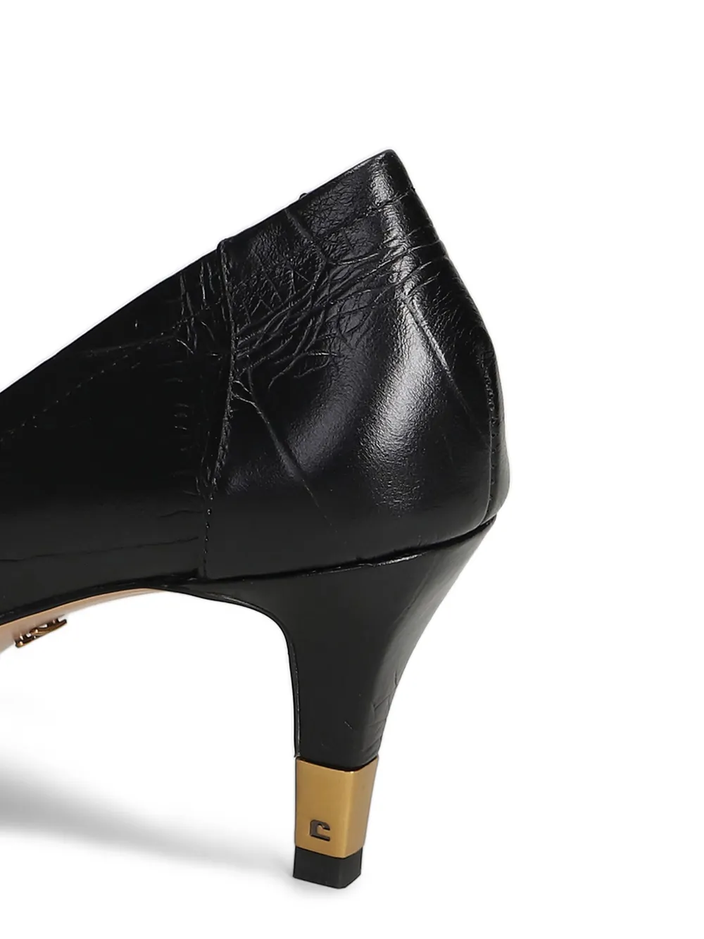 Lola Cruz 70 mm Noira pumps met puntige neus Zwart