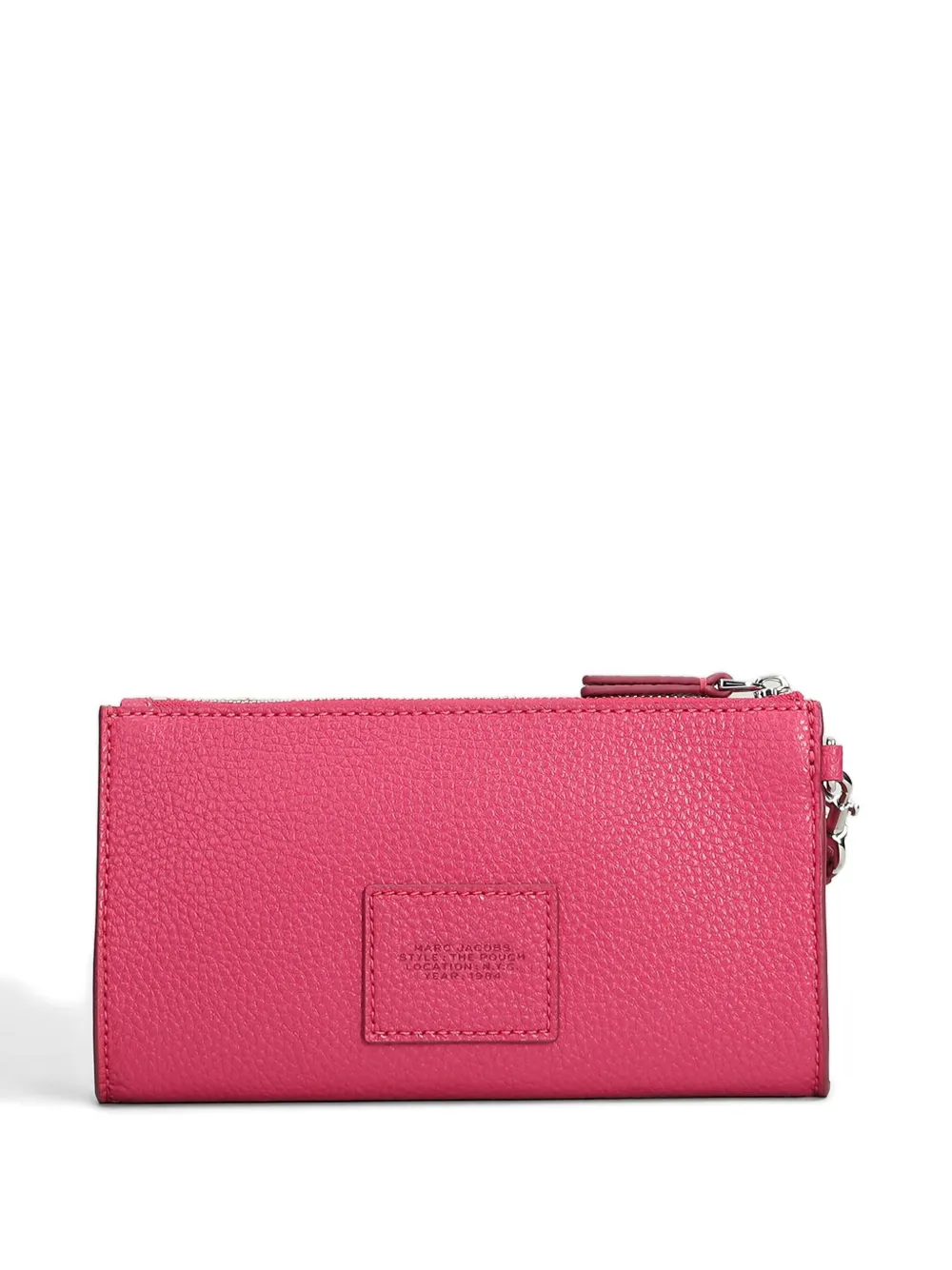 Marc Jacobs The Leather Pouch Clutch Bag In Pink