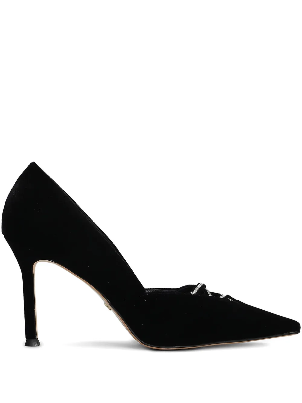 Lola Cruz 95 mm Daurel pumps met puntige neus Zwart