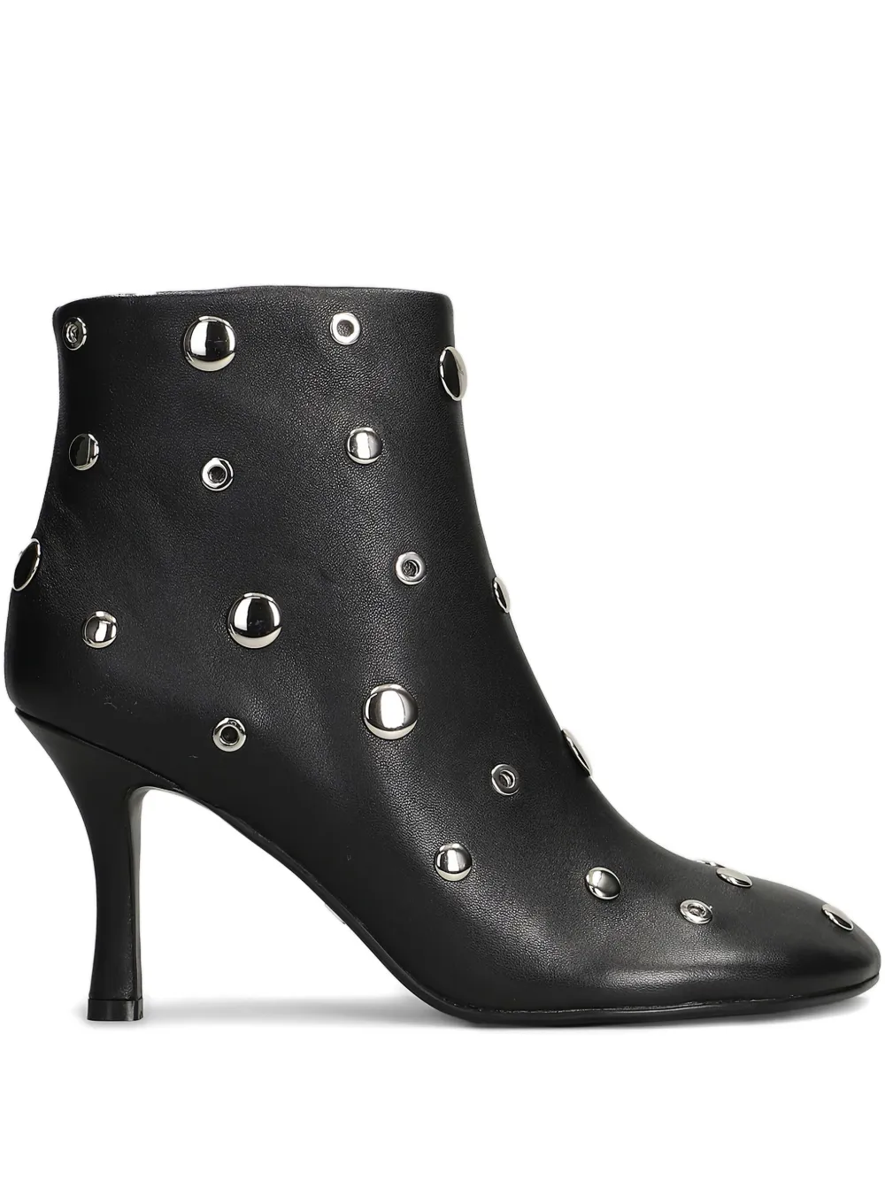 Lola Cruz 85 mm Aureline laarzen met stiletto-hak Zwart