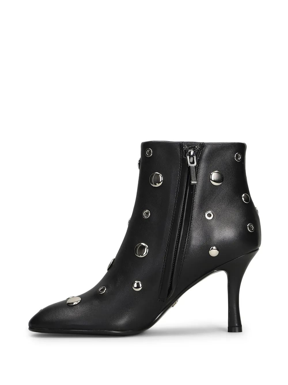 Lola Cruz 85 mm Aureline laarzen met stiletto-hak Zwart