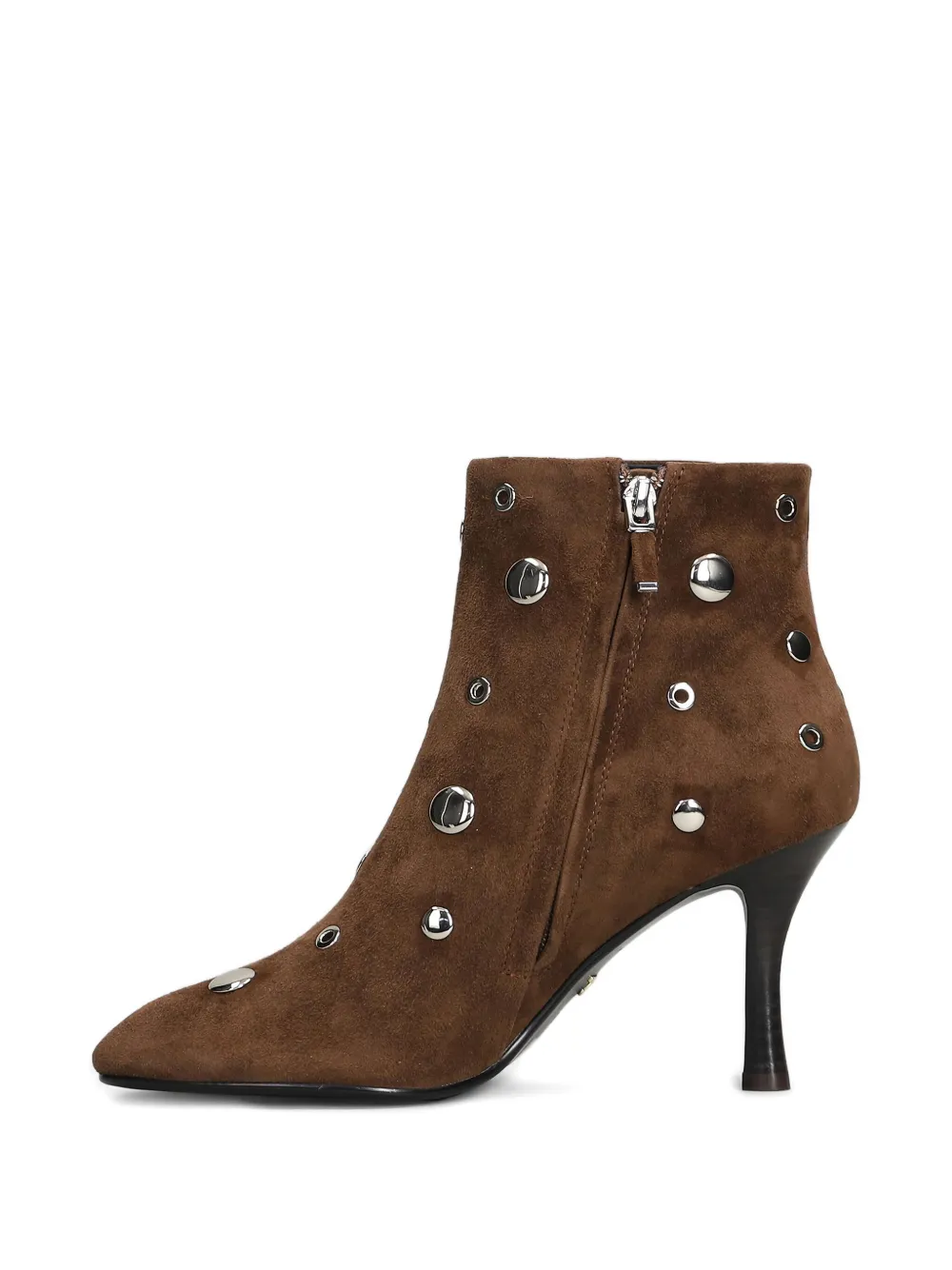 Lola Cruz Laarzen met studs Bruin