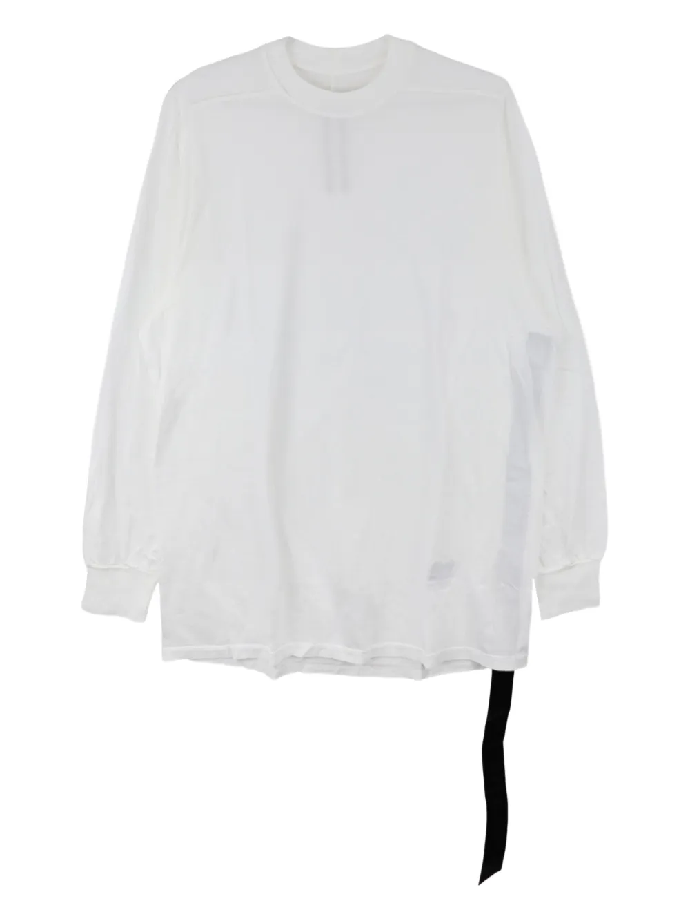 Rick Owens Drkshdw Jumbo Long-sleeve T-shirt In White