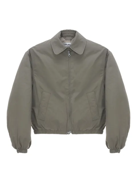 OUR LEGACY zip-up elasticated-cuff jacket