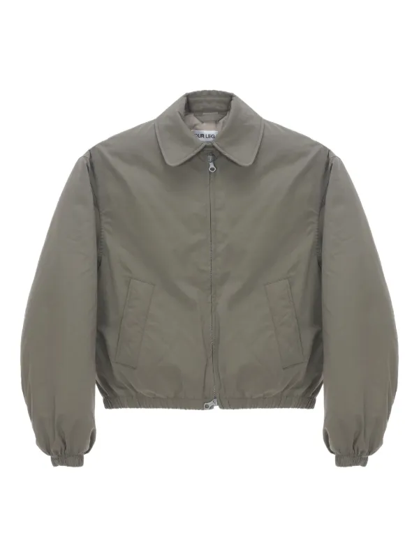OUR LEGACY グレー ジップアップジャケット OUR LEGACY ジップアップ ジャケット | グリーン | FARFETCH JP