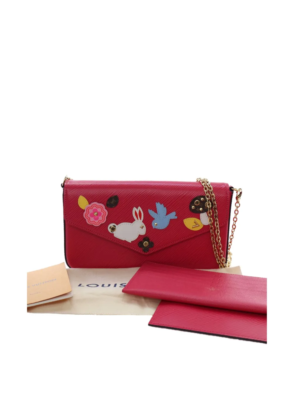 Louis Vuitton Pre-Owned 2018 Epi Pochette Felicie Patchwork crossbody bag | Pre-Owned | Image 2