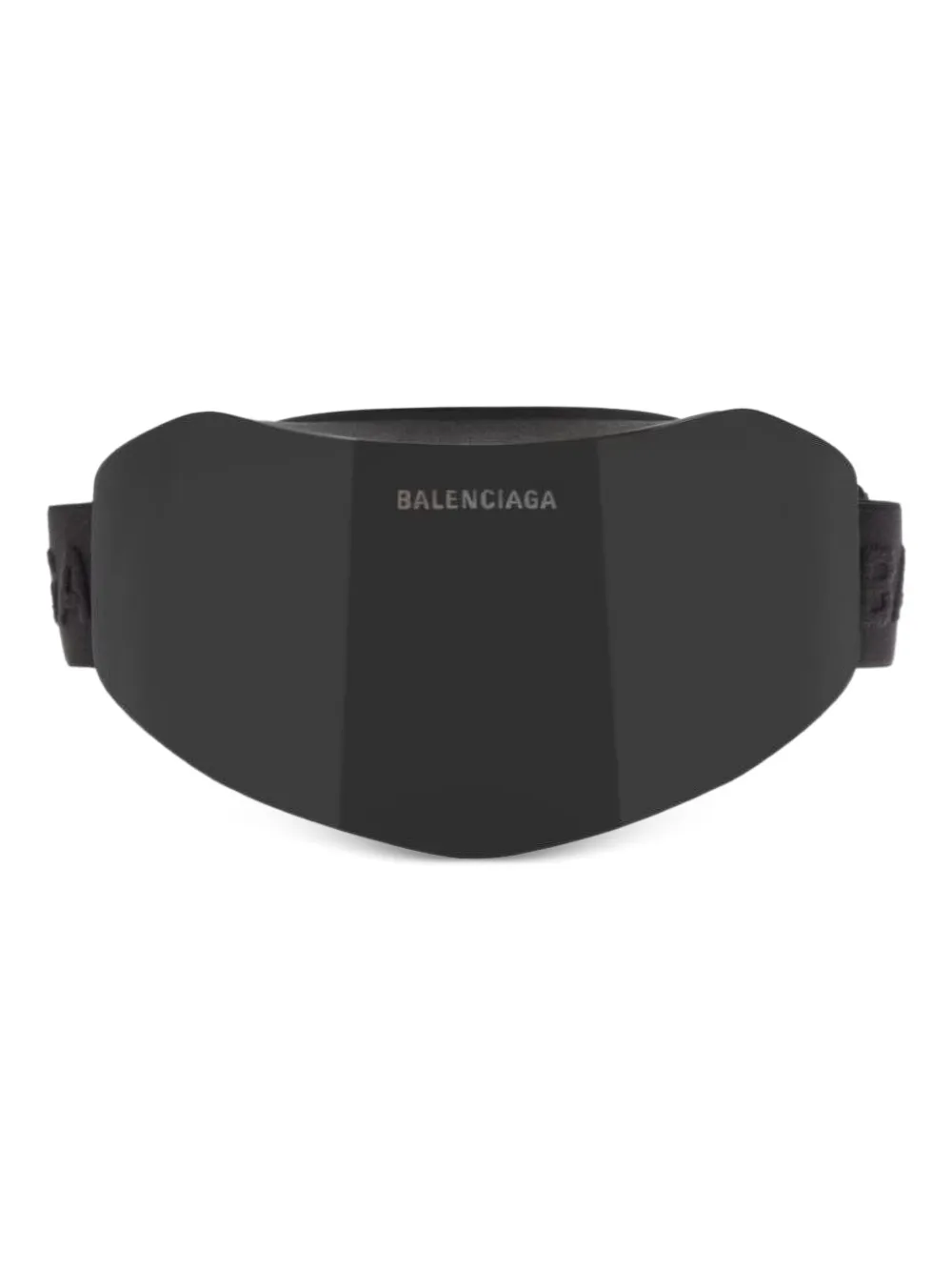 Balenciaga Eyewear スキーマスクゴーグル - ブラック Balenciaga Eyewear スキーマスクゴーグル - ブラック