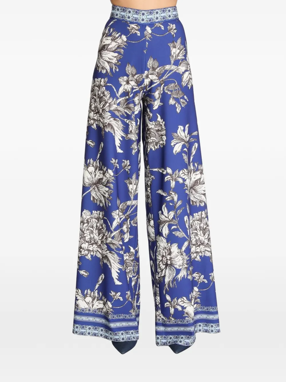 alice + olivia Pantaloni a palazzo Athena - Blu