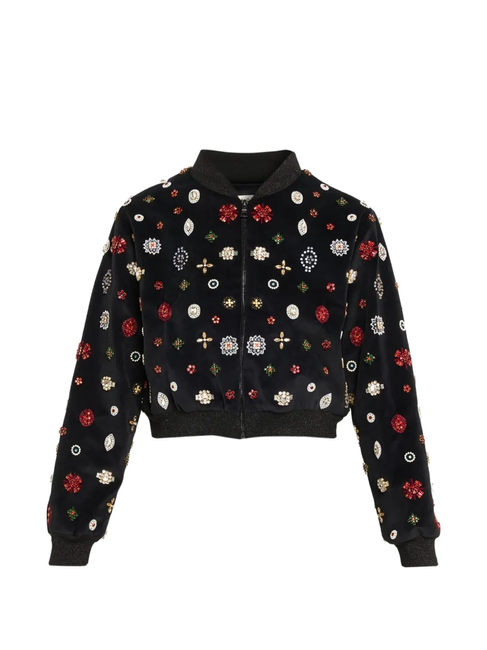 alice + olivia Jackie Bomberjacke - Schwarz