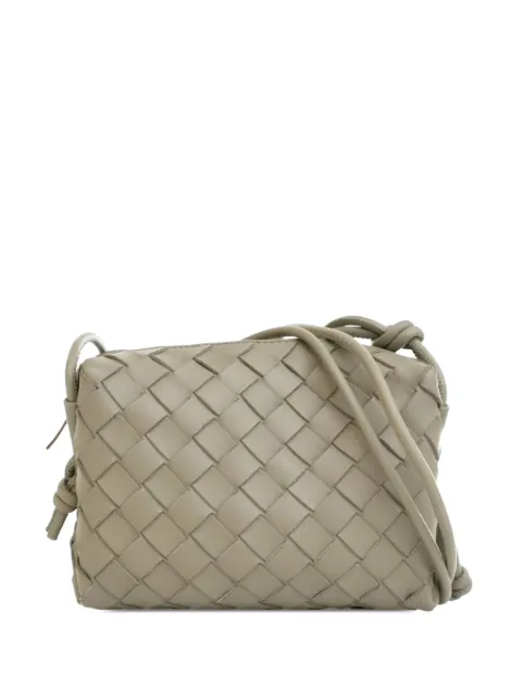 Bottega Veneta Pre-Owned 2012-2025 Mini Lambskin Intrecciato Loop Camera Bag crossbody bag