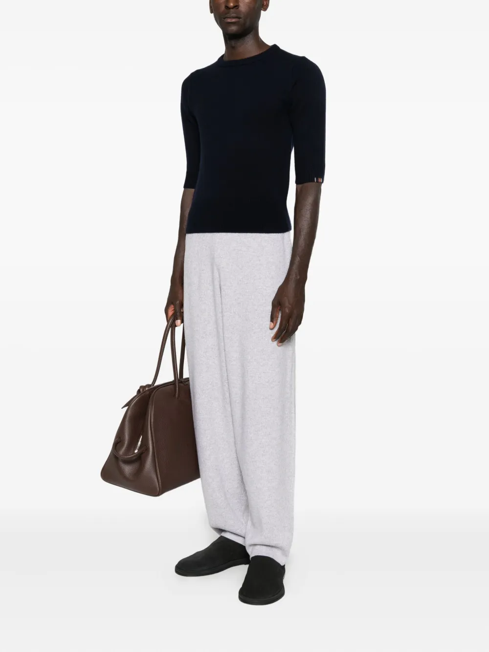 Extreme Cashmere Cashmere Crewneck Sweater In Black