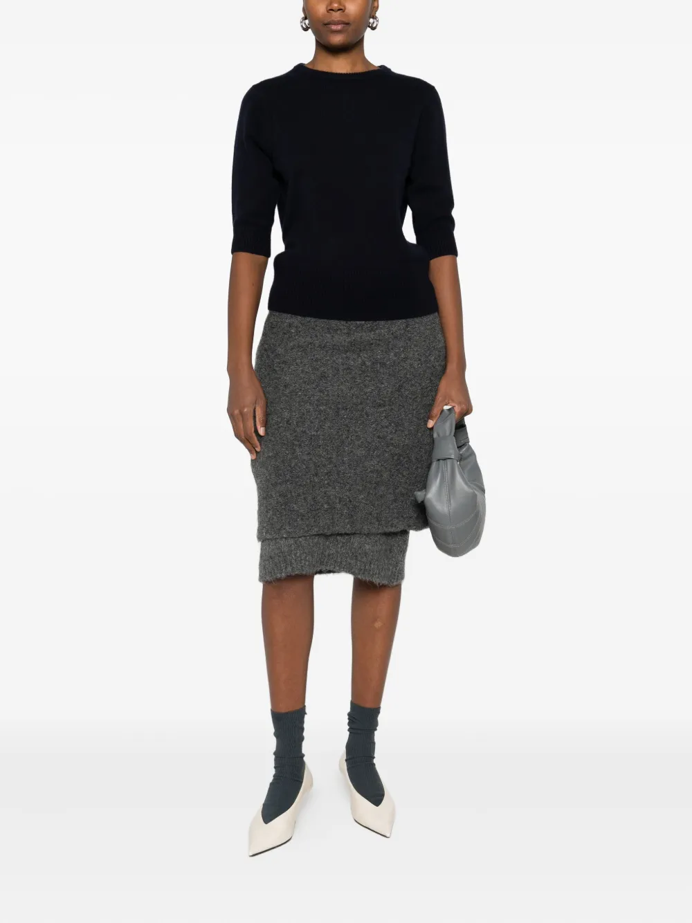 Extreme Cashmere Cashmere Crewneck Sweater In Black
