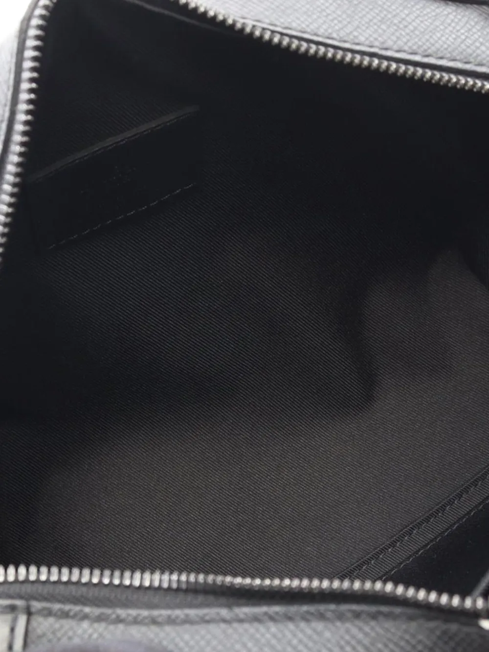 Pre-owned Louis Vuitton 2019 Taiga Rainbow Soft Trunk Crossbody Bag In Black