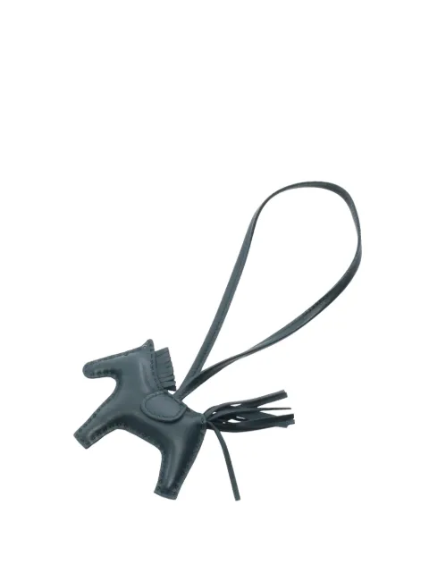 Hermès Pre-Owned 2021 Milo Lambskin Grigri Rodeo Bag Charm PM key chain
