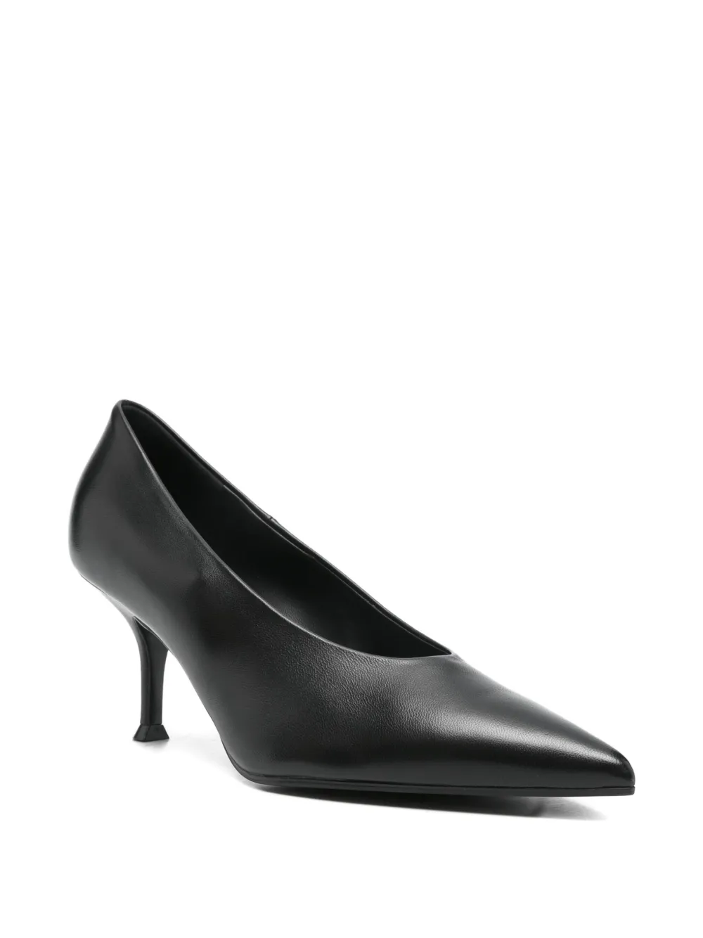 Lella Baldi 75mm leather pumps | Heeled Pumps | Image 2