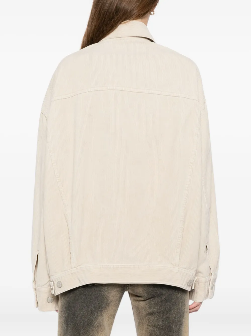 Agolde Reworked Wayne Jacket In Neutral