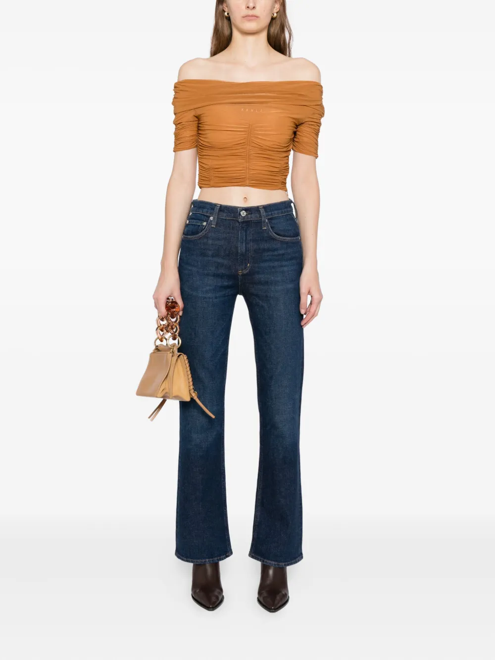 Citizens of Humanity VIDIA mid-waist bootcut jeans - Blauw