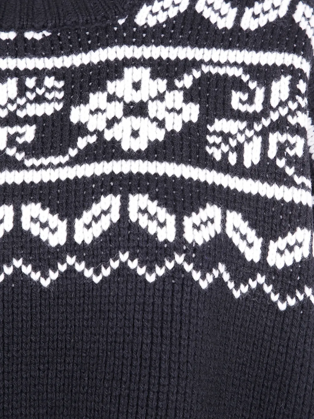 Rohe Ribbed Crewneck Sweater In Blue