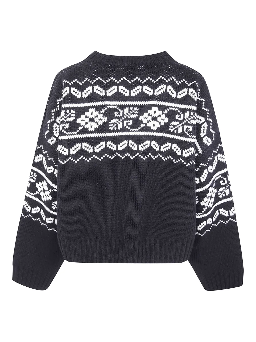 Rohe Ribbed Crewneck Sweater In Blue