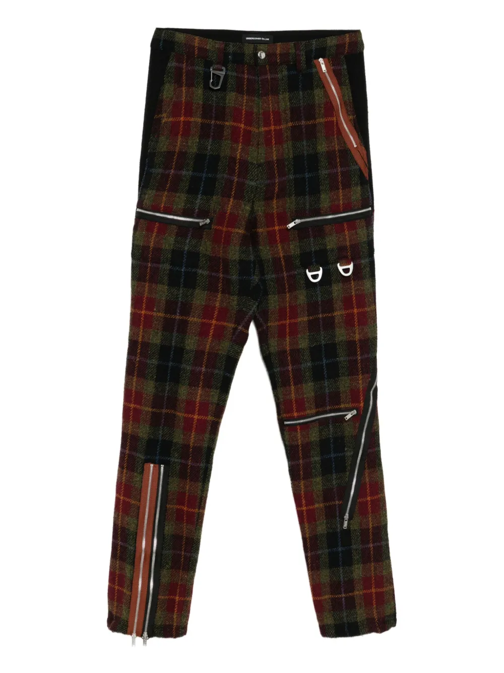Undercover plaid trousers | Black | Image 1