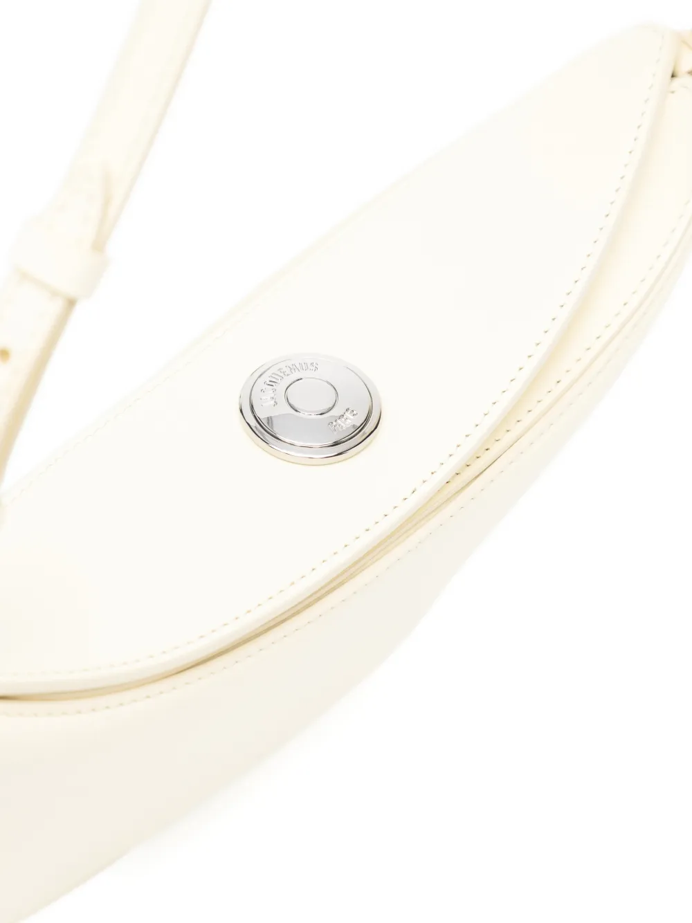 Jacquemus Shoulder Bag Le Petit Ovalo In Neutral