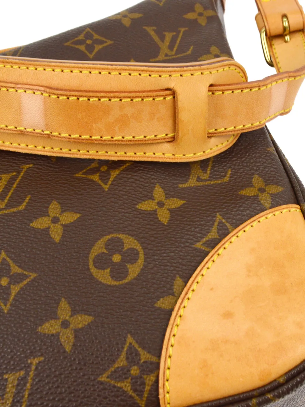 Pre-owned Louis Vuitton 2002 Boulogne 30 Shoulder Bag In Brown