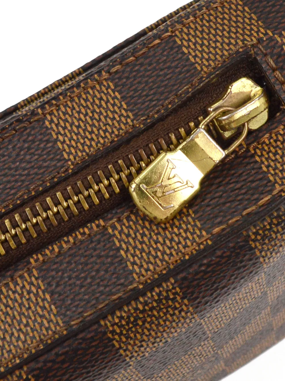 Pre-owned Louis Vuitton 2016 Geronimos Belt Bag In Brown