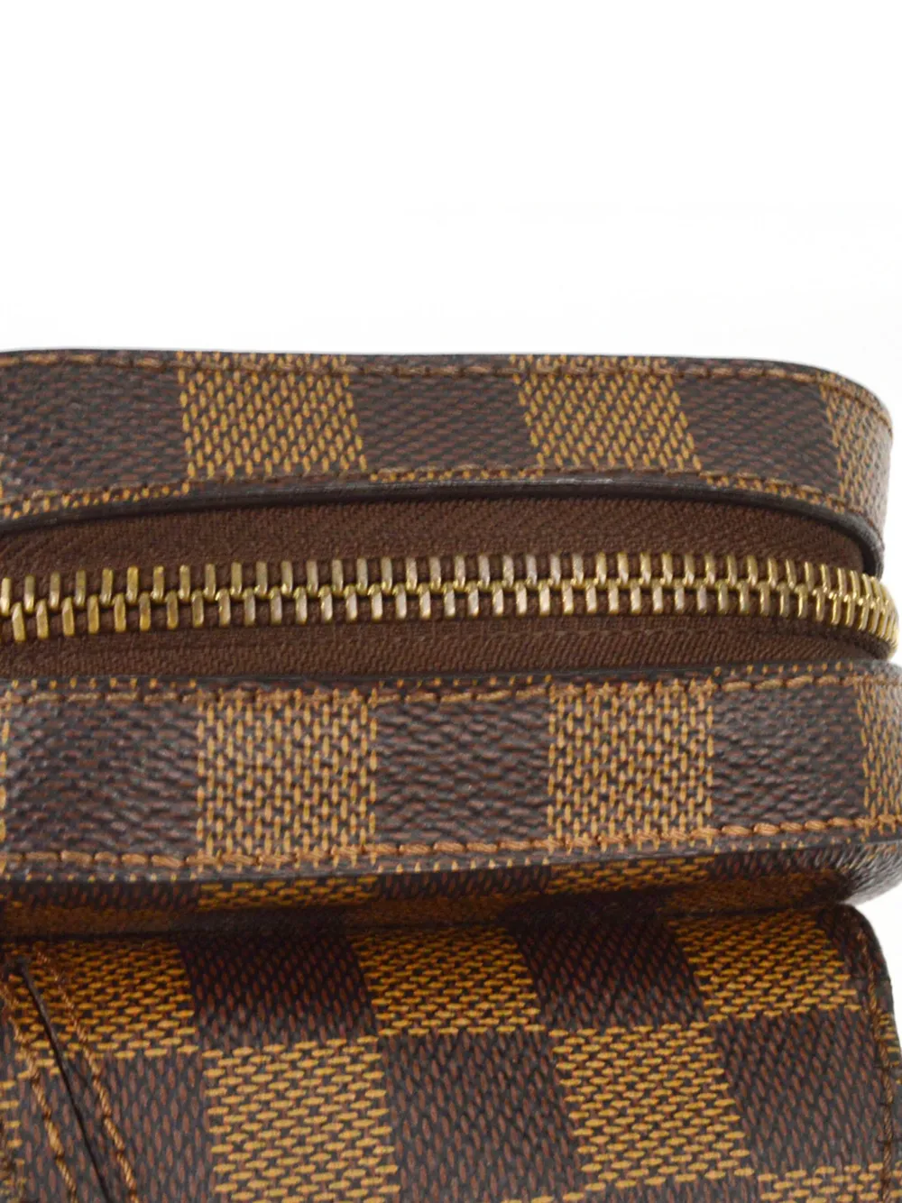 Pre-owned Louis Vuitton 2016 Geronimos Belt Bag In Brown