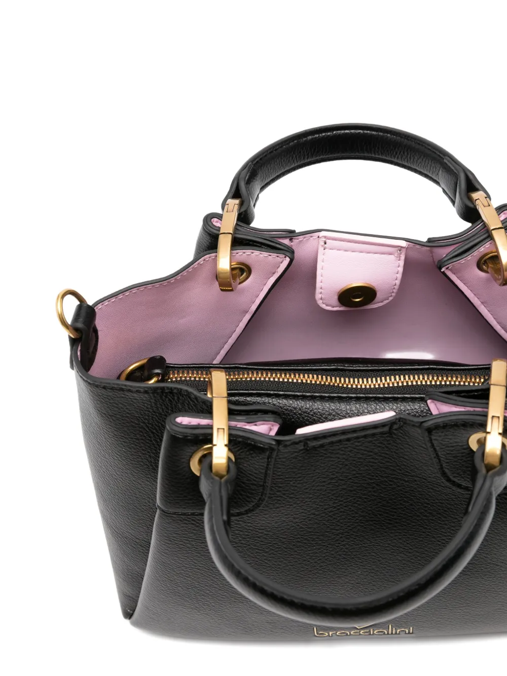 Braccialini Amy Tote Bag In Black