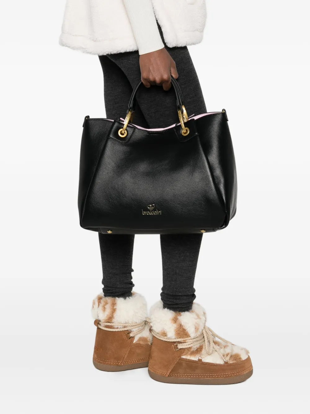 Braccialini Amy tote bag - Zwart