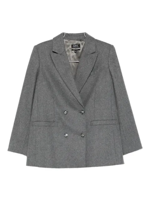 A.P.C. double-breasted blazer