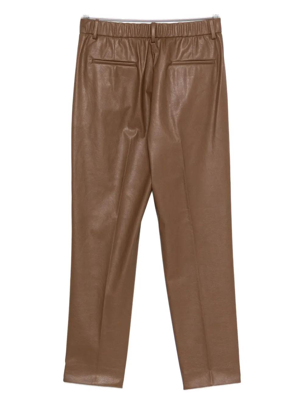 Incotex Concealed-fastening Trousers In Brown