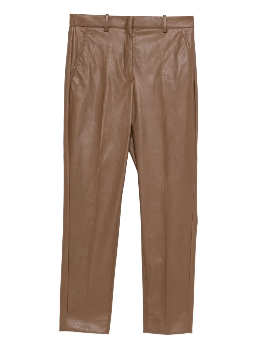 Incotex concealed-fastening trousers | Brown | Image 1