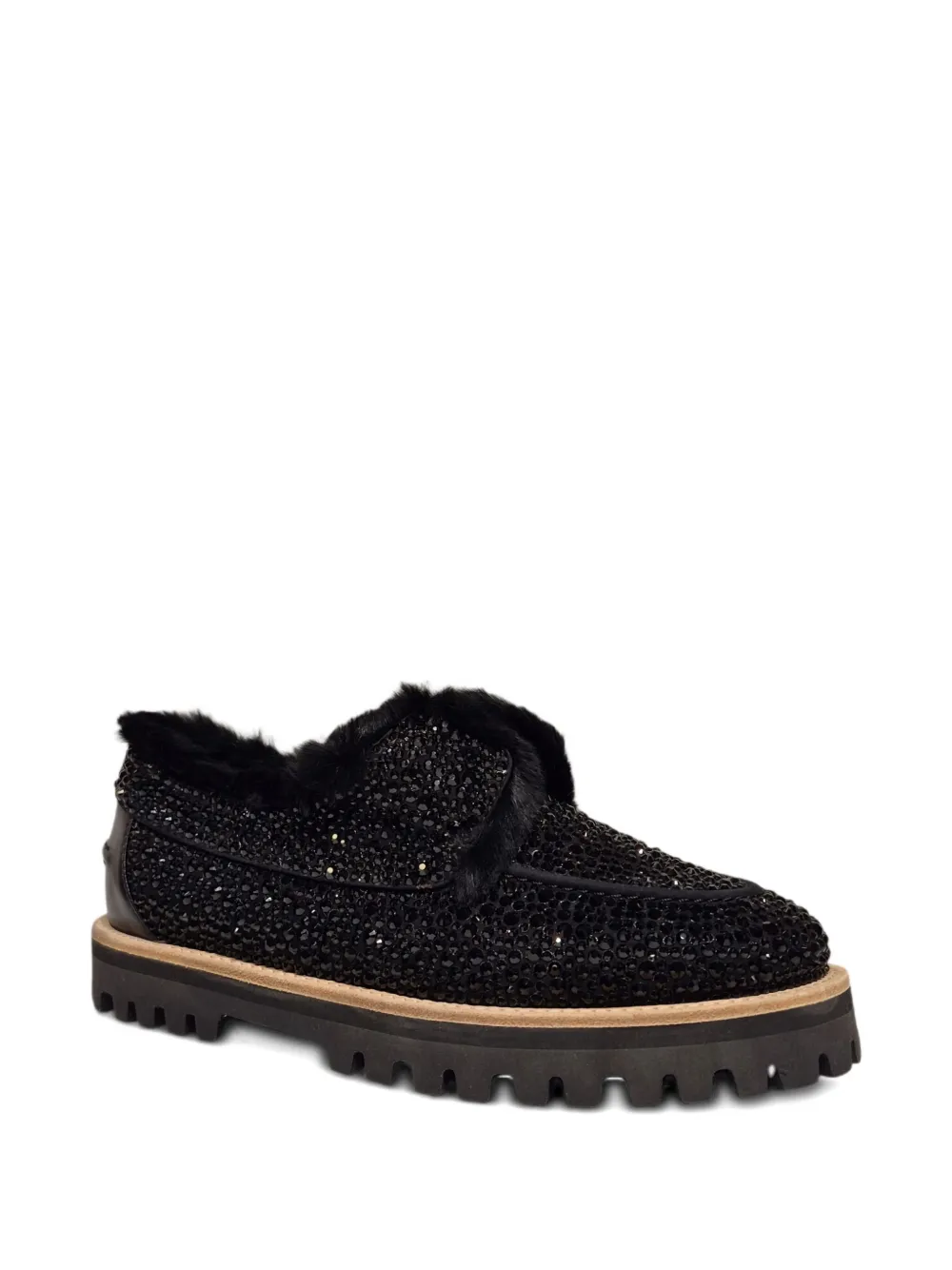 Le Silla Yacht Loafers In Black